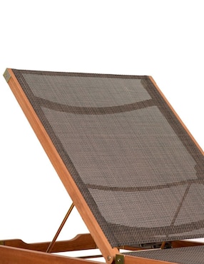 Camastro Midtown Concept Kingsbury Lounger de madera eucalipto