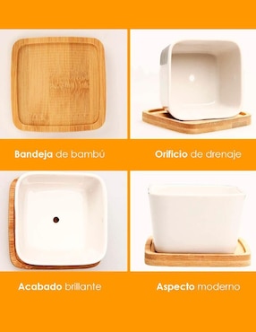 Maceta Ilios Innova de cerámica
