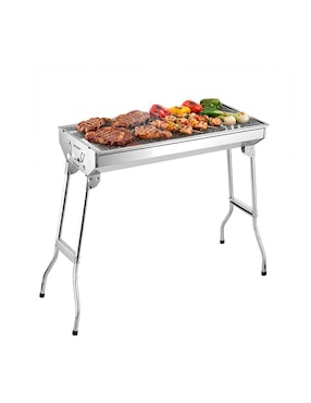 Asador carbón Eurogar EUACP01G de acero inoxidable