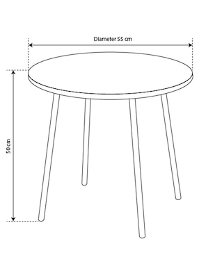 Mesa de centro Cádiz Lottus