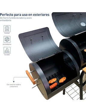 Asador de carbón Bluelander CBHH-0308