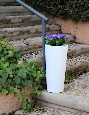 Maceta New Garden Ficus de plástico con sistema automático de riego