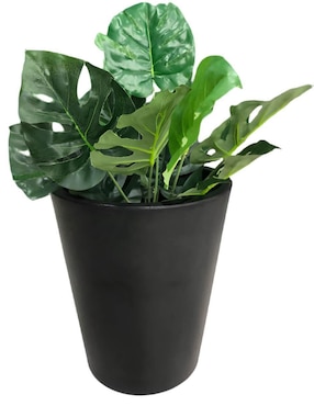 Maceta New Garden Gerbera 33 de plástico con sistema automático de riego