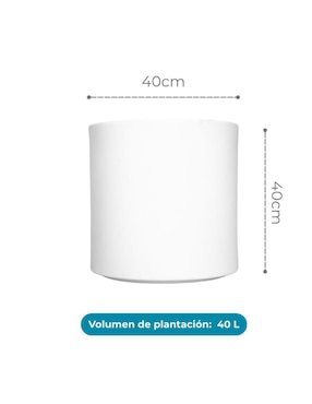 Maceta New Garden Hortensia 40 de plástico