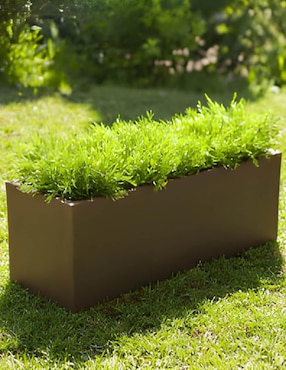 Maceta New Garden Jacaranda de plástico con sistema automático de riego