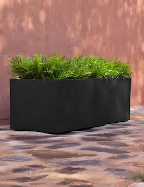 Maceta New Garden Jacaranda de plástico con sistema automático de riego