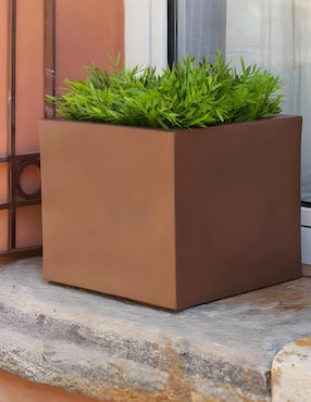 Maceta New Garden Narciso de plástico con sistema automático de riego