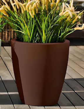 Maceta New Garden de plástico con sistema automático de riego