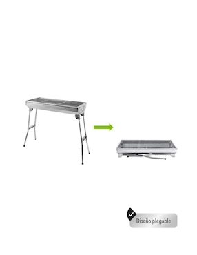 Asador de carbón Gardecor ASA-1G