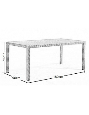 Mesa de comedor Latte Wision