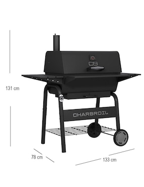 Asador de carbón Charbroil C-Line 840