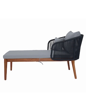 Chaise lounge Wision de madera acacia