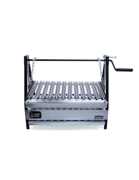 Asador Carbón Hobby Grill Pampa Emp 4 De Acero Inoxidable