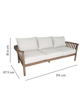Sofá Matzo Dai Thanh de madera acacia