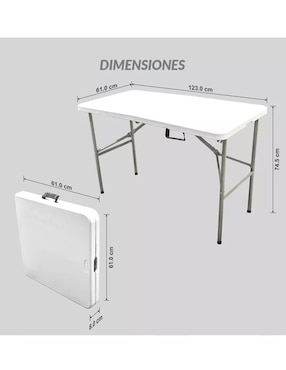 Mesa de manualidades armable Genérica