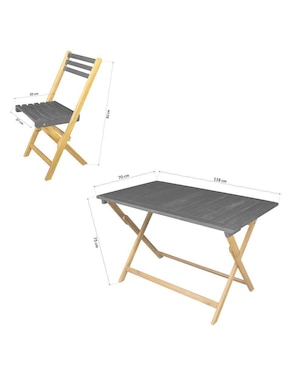 Set terraza Bossa Cody 4