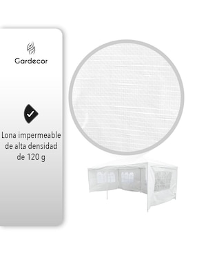 Carpa Gardecor ancho 600 cm x largo 300 cm