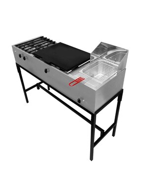 Plancha Mindejal EMO-022 de acero inoxidable