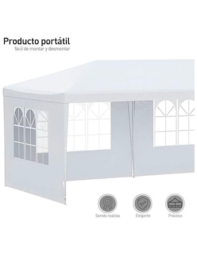 Carpa Bluelander ancho 300 cm x largo 600 cm