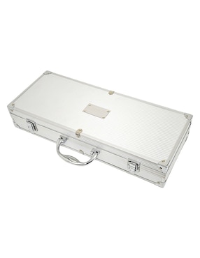 Set utensilios para asar Heuman Brand de acero inoxidable