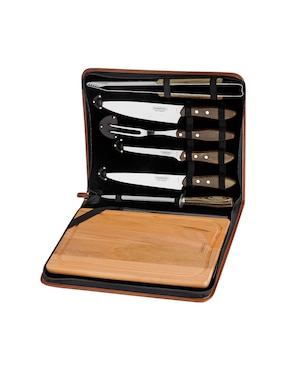 Set utensilios para asar Tramontina de acero inoxidable