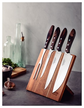 Set utensilios para asar Tramontina de acero inoxidable