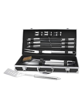 Set BBQ Küchenprofi Arizona de acero inoxidable para parrilladas