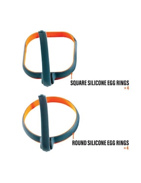 Set utensilios para asar Blackstone de silicón