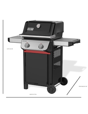 Asador de gas Weber E-210