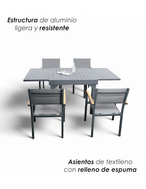 Comedor Ilios Innova para 4 personas