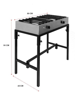Parrilla Mindejal de acero