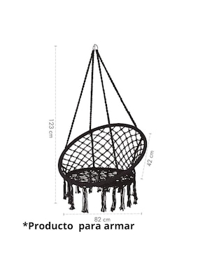 Columpio de jardín Cantia