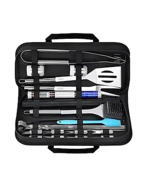 Set utensilios para asar Güish de acero inoxidable