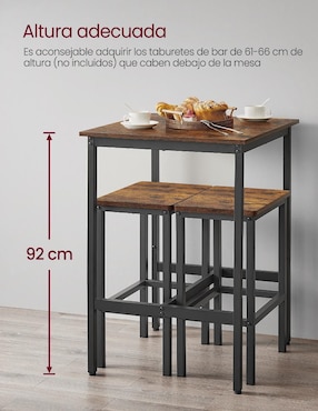 Comedor Delon Vasagle para 2 personas de MDF
