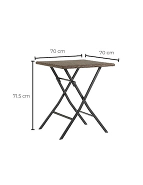 Mesa plegable Naterial