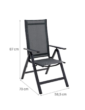 Juego de sillas 2 piezas Naterial