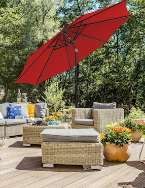 Sombrilla para jardín Songmics Home Sheld
