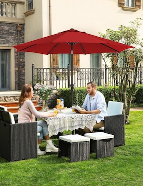 Sombrilla para jardín Songmics Home Sheld