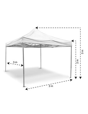 Carpa Andromeda Inc ancho 300 cm x largo 300 cm