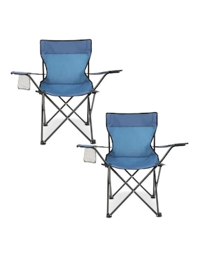 Set de sillas plegables 2 piezas Güish