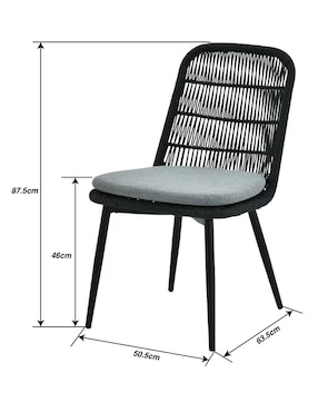 Silla sin brazos Haus Outdoor