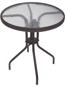 Mesa armable para terraza jardín Artego de acero