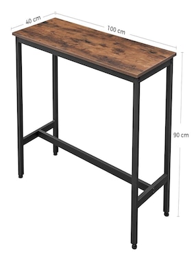 Mesa bar armable Delon Songmics Home