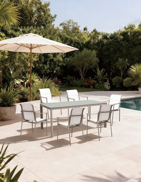 Silla con brazos Aster Haus Outdoor de textileno