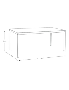 Mesa de actividades Aster Haus Outdoor