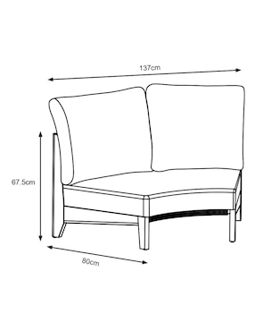 Sillón Capri Top Sun