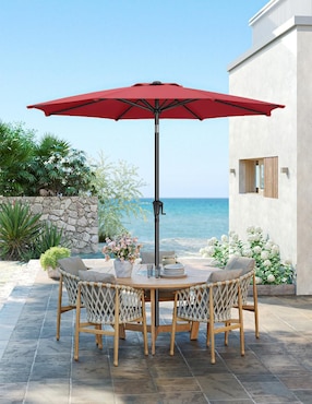 Sombrilla para jardín Songmics Home Sheld
