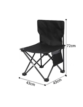 Juego de sillas plegables 2 piezas Pallpall
