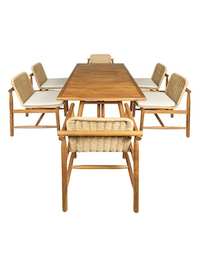 Silla Haus Outdoor de madera acacia