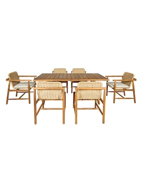 Silla Haus Outdoor de madera acacia
